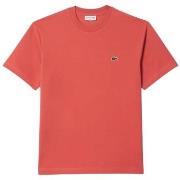 T-shirt Lacoste T shirt homme Ref 62387 ZV9 Rouge sierra