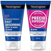 Accessoires corps Neutrogena Crème Mains Absorption Rapide Pack 2 X