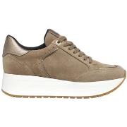 Baskets Geox D New Kency sneaker in camoscio