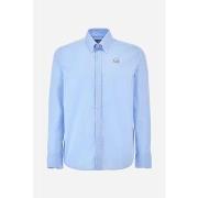 Chemise La Martina CCMC02-PP003 POPLIN-07003 BLUE BELL