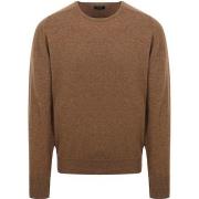 Sweat-shirt William Lockie Pull Laine D'Agneau Driftwood