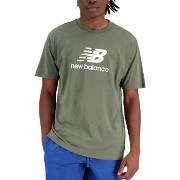 T-shirt New Balance Essentials Stacked Logo