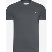 T-shirt Lyle &amp; Scott T-shirt uni - gunmetal