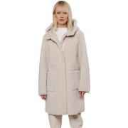 Veste Rino&amp;pelle Giacca Cappotto Reversibile Ecru Beige ALINA70024...