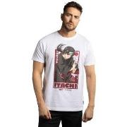 T-shirt Capslab T-shirt homme regular fit avec print Naruto Shippuden ...