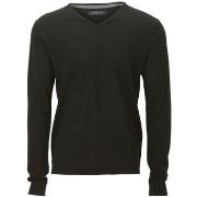 Pull Selected Pull Merinos Tower V Neck Noir