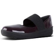 Ballerines FitFlop F-SPORTY TM ELASTIC MARY JANE DEEP PLUM PU