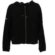 Sweat-shirt Happy And So Jocelyne veste zippee cap noir