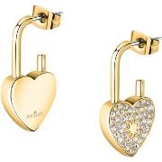 Boucles oreilles Morellato Boucles d'oreilles en acier et cristal