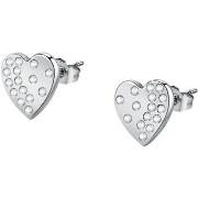 Boucles oreilles Morellato Boucles d'oreilles en acier et cristal