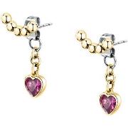 Boucles oreilles Morellato Boucles d'oreilles en acier et zircon