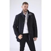 Manteau Suprema Manteau chic agneau bleu-039147