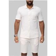 Ensembles de survêtement Kebello Ensemble Short,Chemise Blanc H