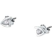 Boucles oreilles Cleor Boucles d'oreilles en argent 925/1000 et zircon