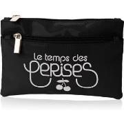 Pochette Le Temps des Cerises trousse pochette rumba 17 noir/blanc