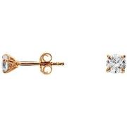 Boucles oreilles Cleor Boucles d'oreilles en Plaqué or et zircon