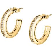 Boucles oreilles Morellato Boucles d'oreilles en acier et cristal