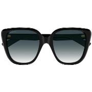 Lunettes de soleil Gucci GG1169S Lunettes de soleil, Noir/Gris, 54 mm