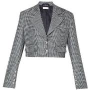 Veste Liu Jo Blazer cropped à carreaux