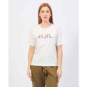 T-shirt Jijil T-shirt femme avec col rond et logo