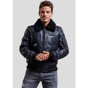 Blouson Redskins BLOUSON EN CUIR COMMANDER STRICKING