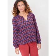 Blouses La Fiancee Du Mekong Blouse fluide imprimé BILIE