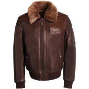 Blouson Redskins Blouson Texaco Fender ref 28230 Marron