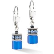 Boucles oreilles Coeur De Lion Boucles d'oreilles acier polaris bleu