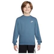 Sweat-shirt enfant Nike SWEAT BLEU - AEGEAN STORM/WHITE - L