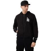 Sweat-shirt New-Era Mlb League Los Angeles Dodgers Essential Zip Hoodi...