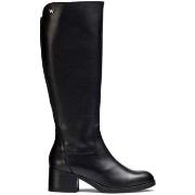 Bottes Wonders BOTA DE PIEL DE CAÑA ALTA NEGRA G-6241