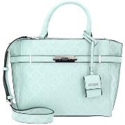 Sac Guess femme sac bea logo gaufre vert d'eau