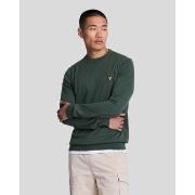 Pull Lyle &amp; Scott KN2110V MERINO CREW JUMPER-X31. ARGYLE TEAL