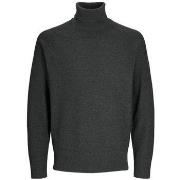 Pull Jack &amp; Jones 12260386 MASON KNIT-DARK GREY MELANGE