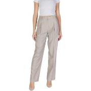 Pantalon Vero Moda VMELI HW HERRINGBONE STRAIGHT PANTS 10319631