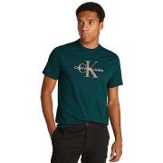 Debardeur Calvin Klein Jeans T-shirt homme vert - 00040EM266DK