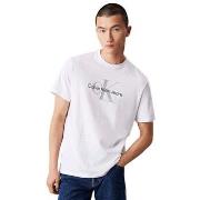 Debardeur Calvin Klein Jeans T-shirt homme Blanc - 00040EM266YAA