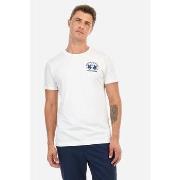 T-shirt La Martina ZMR006-JS206-00001 OTPTIC WHITE