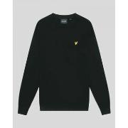 Pull Lyle &amp; Scott KN2110V MERINO CREW-Z865 JET BLACK