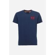 T-shirt La Martina ZMR006-JS206-07017 NAVY