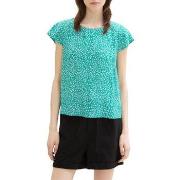 T-shirt Tom Tailor Tee Shirt Green