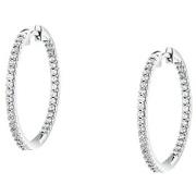 Boucles oreilles Cleor Boucles d'oreilles en argent 925/1000 et zircon