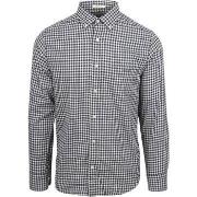 Chemise Gant Chemise Twill Gingham Marine