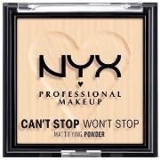 Blush &amp; poudres Nyx Professional Make Up Can't Stop Won't Stop Mat...