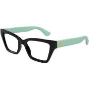 Lunettes de soleil Gucci GG1715O Cadres Optiques, Noir/Transparent, 53...