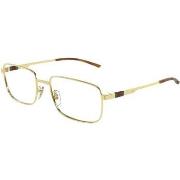 Lunettes de soleil Gucci GG1678O Cadres Optiques, Or/Transparent, 55 m...