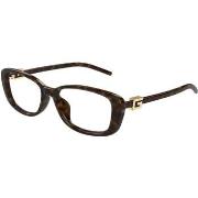 Lunettes de soleil Gucci GG1685OK Cadres Optiques, Havana/Transparent,...