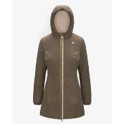 Blouson K-Way Veste trois-quarts femme Denise de réversible