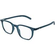 Lunettes de soleil Montblanc MB0349O Cadres Optiques, Bleu/Transparent...