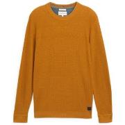 Pull Tom Tailor - Pull col rond - ambre